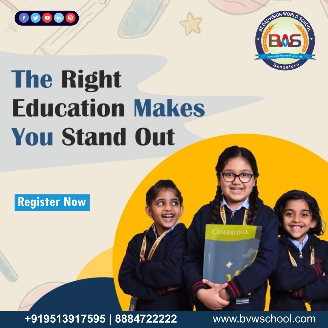 Broadvision World School - Hennur Main Road