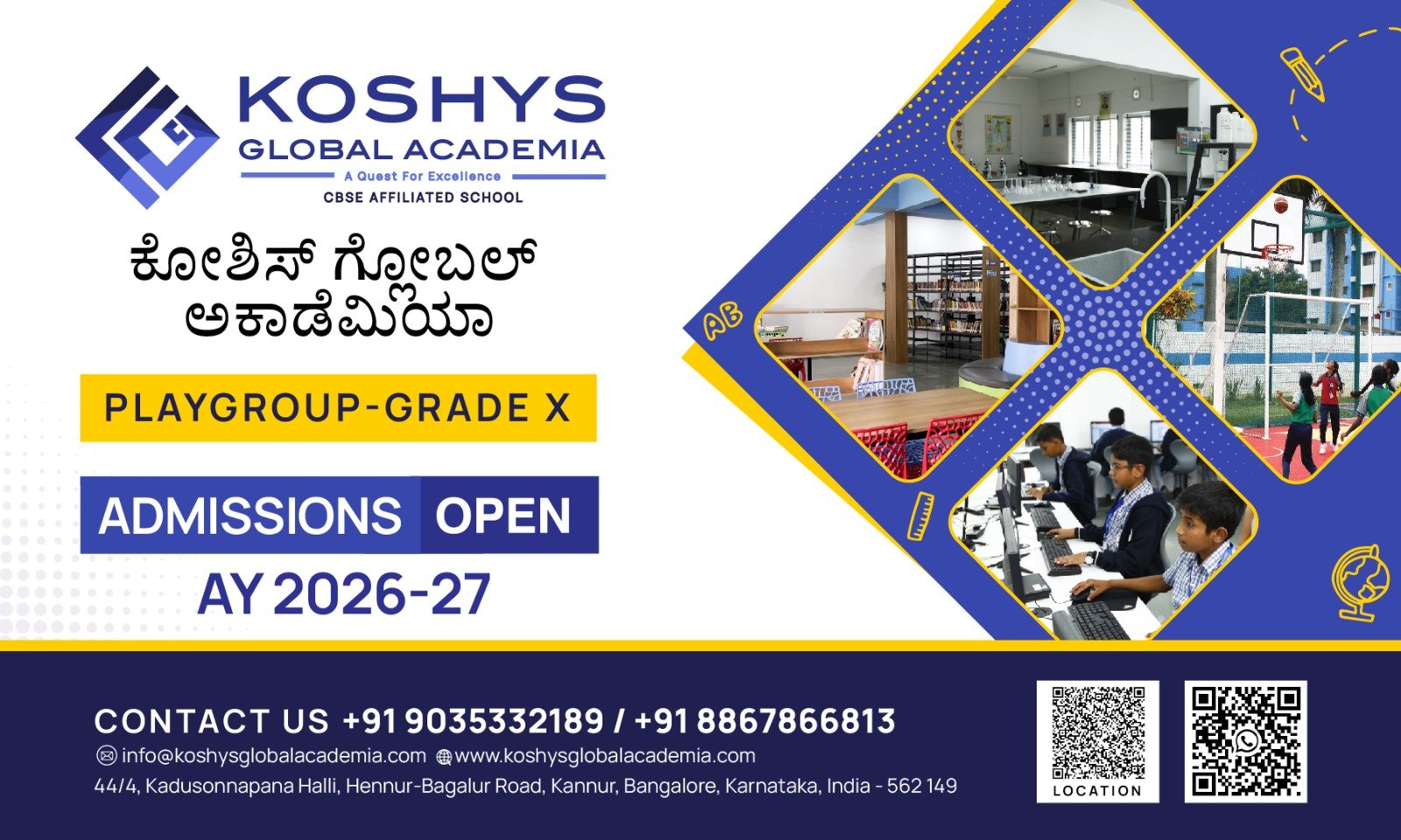 KOSHYS GLOBAL ACADEMIA - Kannuru
