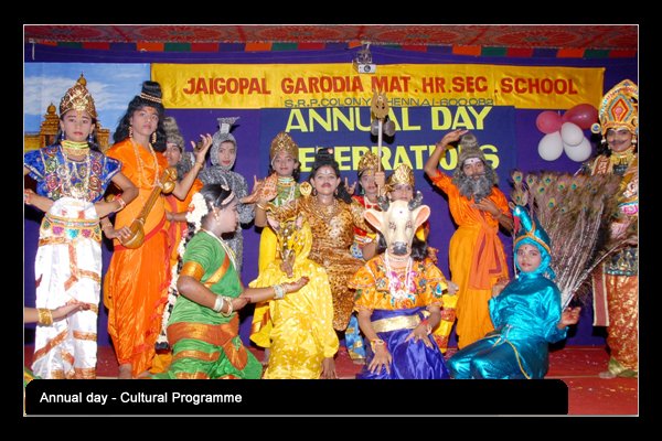 Jaigopal Garodia Matriculation Higher Secondary School - Kolathur