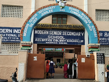 Modern SR Secondary School - Nanganallur