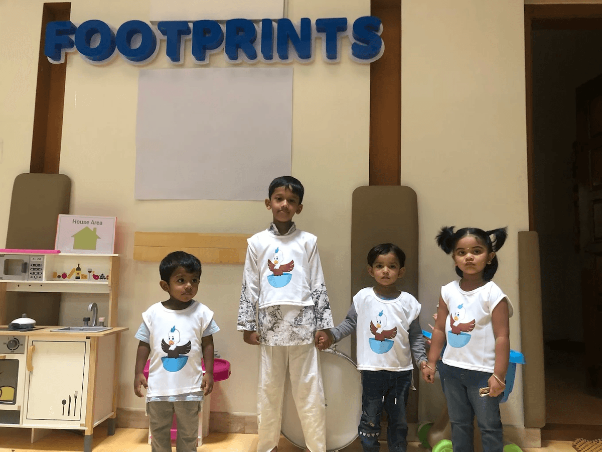 Footprints Play School & Day Care | Best Preschool in Horamavu Bangalore