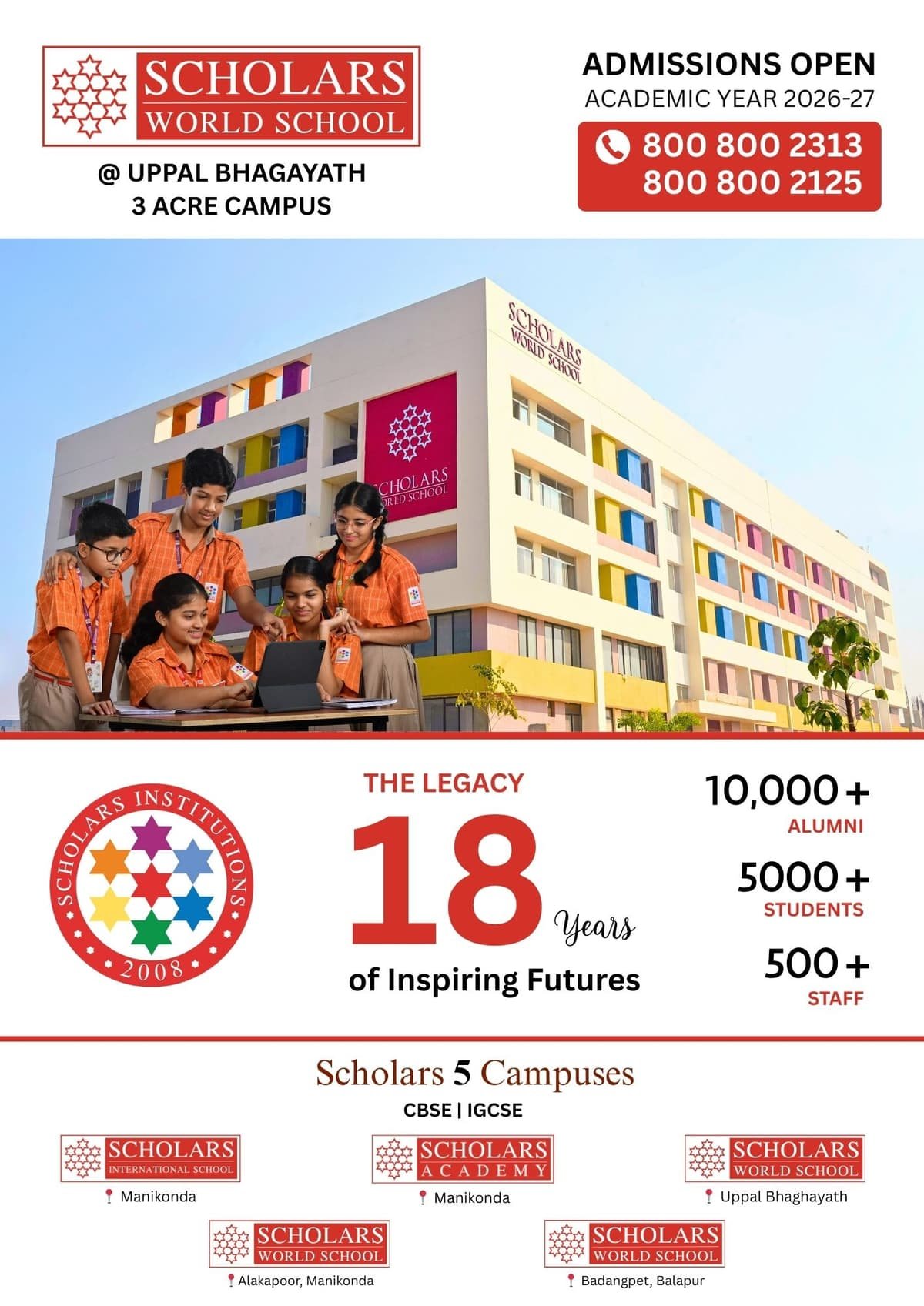 Scholars World School- Uppal